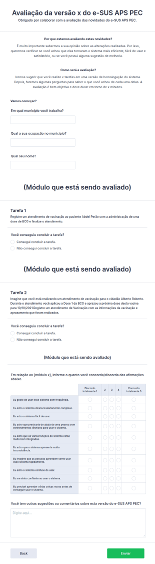 Teste Alfa