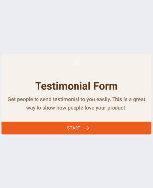 Testimonial Form Template