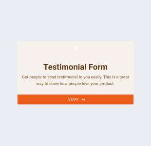 Testimonial Form Template