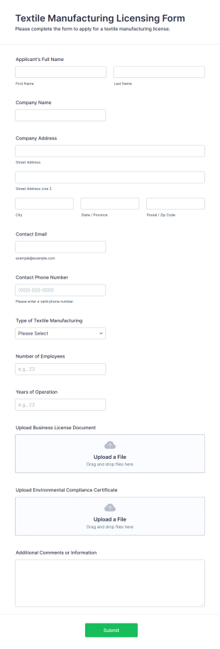 30+ Manufacturing Forms | Jotform