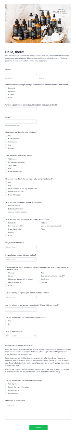 The E3 Team Template Form Template