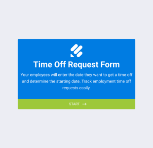 Time Off Request Form Template