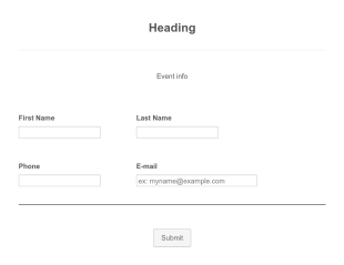 TK Order Form Template