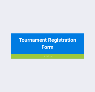 Tournament Registration Form Template