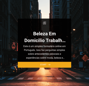 Trabalhe Conosco 1 Form Template