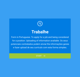 Trabalhe Form Template