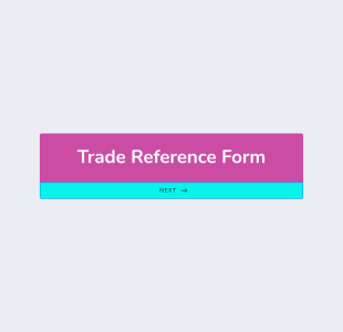 Trade Reference Form Template