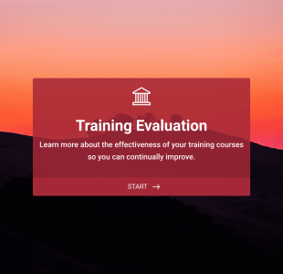Training Evaluation Form Template