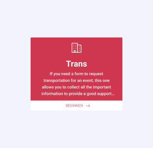 Transportanfrage Form Template