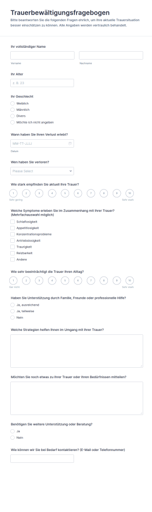 Trauerbewältigungsfragebogen