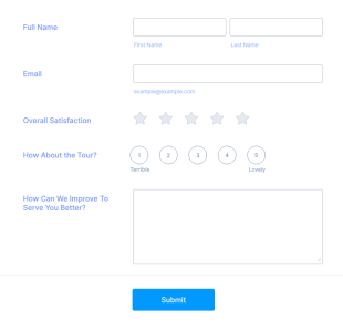 Travel Agency Feedback Form Template