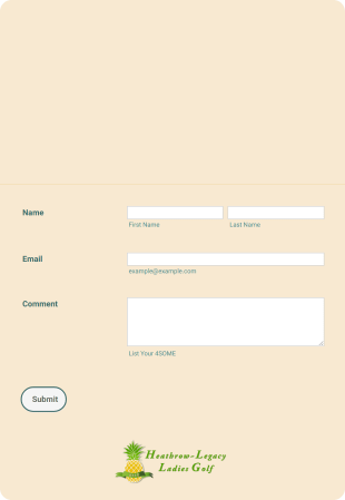 Travel Sign Up Form Template