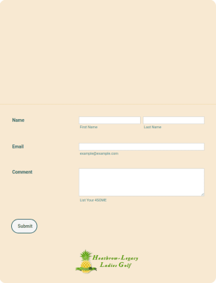 Travel Sign Up Form Template