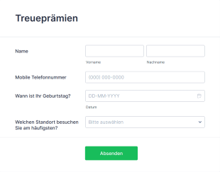 Treueprämienformular