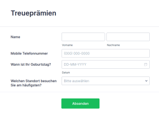 Treueprämienformular