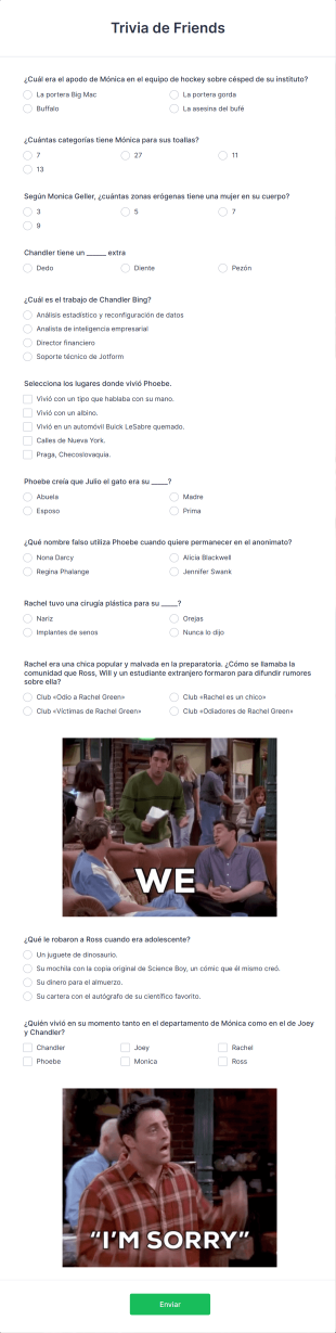 Trivia De Friends