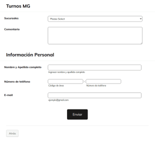 Turnos Mg