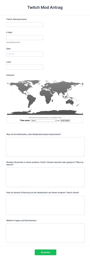 Twitch Mod Antrag