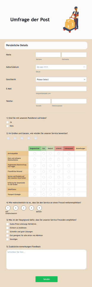 Umfrage Der Post