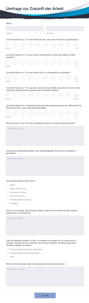 Umfrage Zur Zukunft Der Arbeit