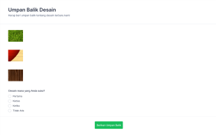 Umpan Balik Desain Form Template