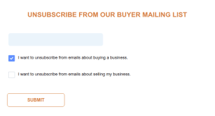 Unsubscribe Form Template