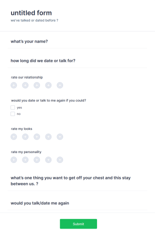 Untitled Form Template