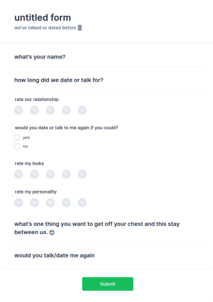 Untitled Form Template