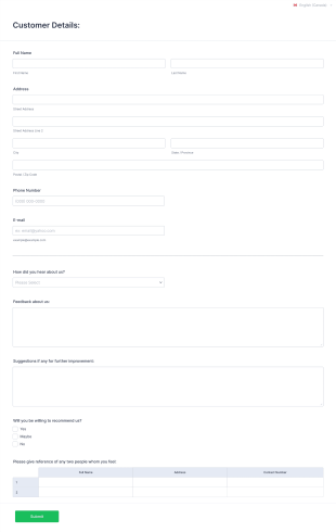 Urban Pole Workshope Registration Form Template