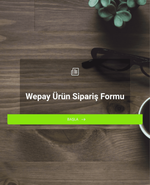 Ürün Sipariş Formu Örneği Form Şablonu