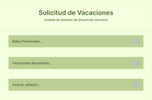 Vacaciones