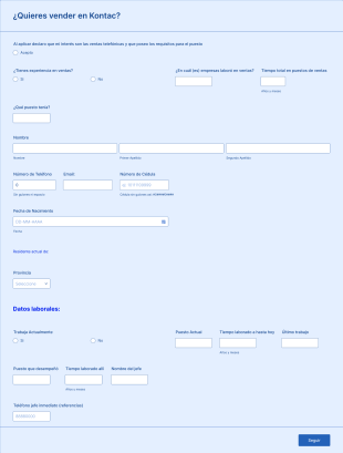 Vernderk Form Template