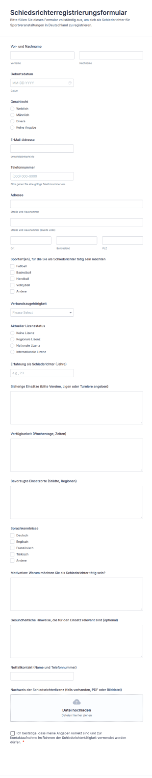 Vermittlerregistrierungsformular