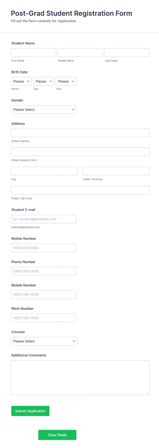 Version 2 Form Template