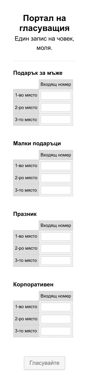 Входящо гласуване за NGBC 2018