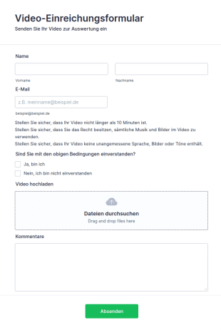 Video Einsendung
