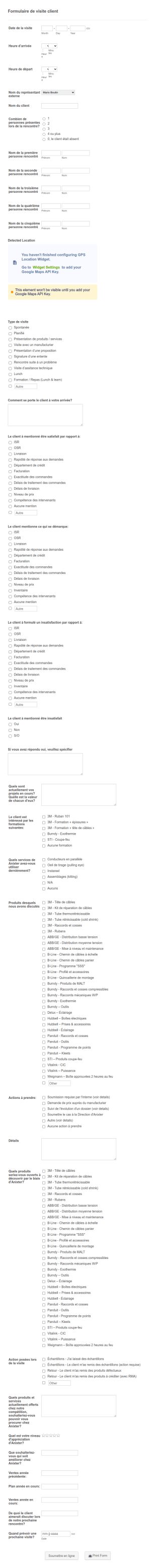 Visite De Client