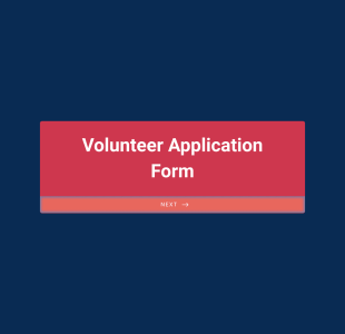 Volunteer Application Form For Non Profit