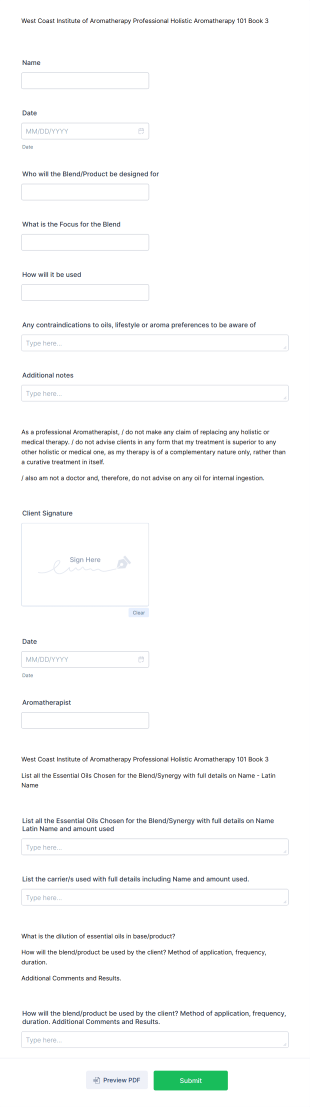 Client Brief Case Study Form Template