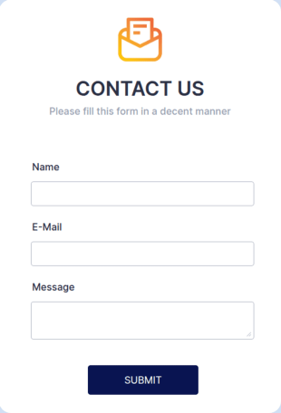 Web Contact Form Template