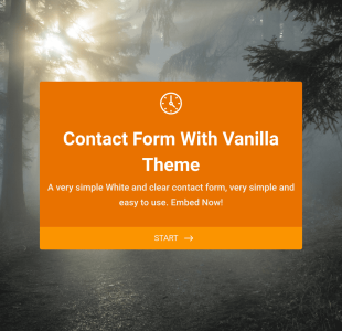 Web Contact Form Template