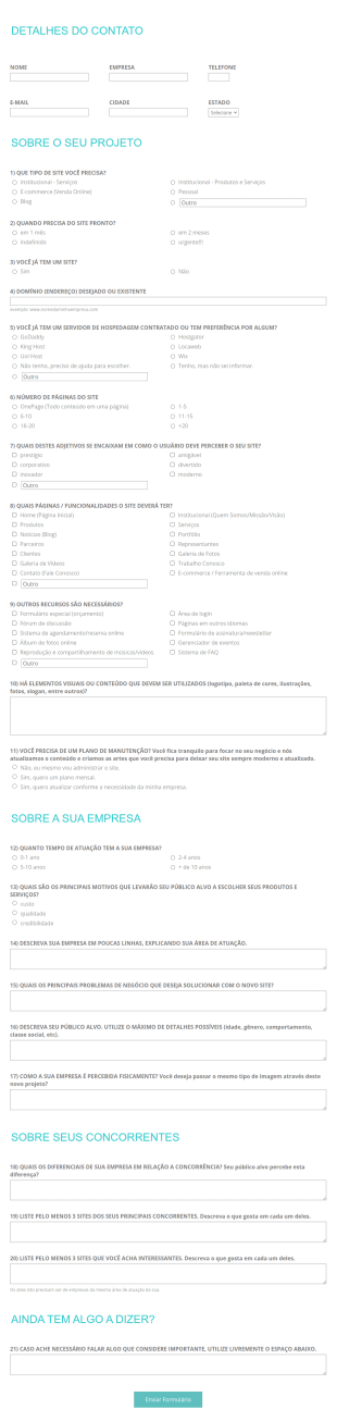 Web Design Pedidos