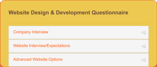 Web Development Client Intake Form Template