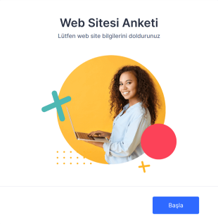 Web Sitesi Anketi Form Şablonu