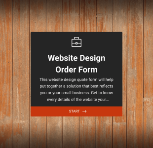 Web Sitesi Fiyat Teklif Form Template