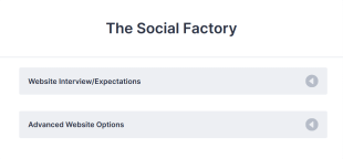 Website Services Application Form Template