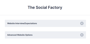 Website Services Application Form Template