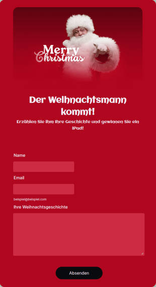 Weihnachtsgeschichte Wettbewerb