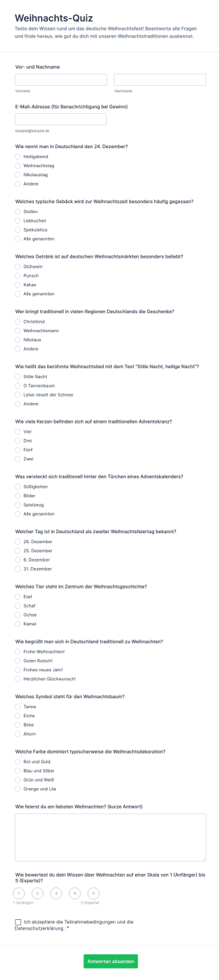 Weihnachtsquiz