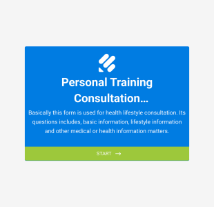 Wellness Coaching Questionnaire Form Template